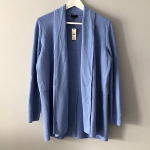 NWT TALBOTS SHAWL PEPLUM CARDIGAN (W)